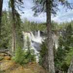 Mahood Waterfall in British Columbia